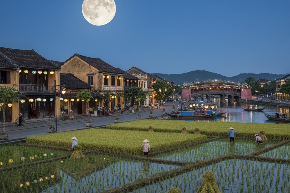 Hoi An during rainy season