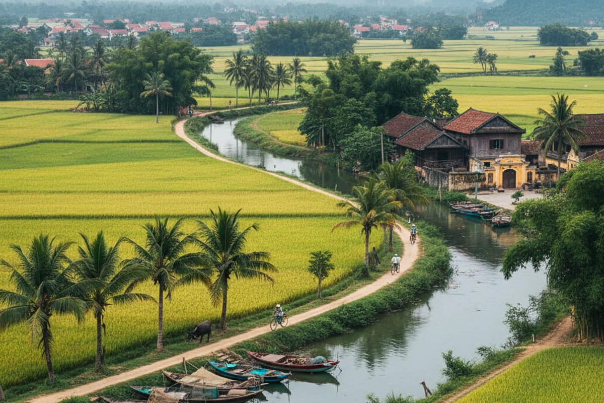 Riverside Hoi An at dusk
